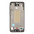Lcd Frame Middle Chassis For Samsung Galaxy A37 5g Black By - Maxbhi Com