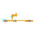 Power Button Flex Cable For Samsung Galaxy A27 5g On Off Flex Pcb By - Maxbhi Com