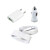 3 in 1 Charging Kit for Intex Cloud X12 with USB Wall Charger, Car Charger & USB Data Cable
