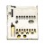 MMC connector for Samsung Galaxy Y Duos S6101