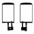 Touch Screen Digitizer For Htc Touch 3g Gold By - Maxbhi Com