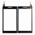Touch Screen Digitizer For Lenovo Tab 2 A710 Black By - Maxbhi Com