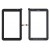 Touch Screen Digitizer For Samsung Galaxy Tab P1010 Wifi Black By - Maxbhi Com