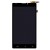Lcd With Touch Screen For Lava Iris Fuel 20 Grey By - Maxbhi Com