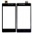 Touch Screen Digitizer For Lava A88 Black By - Maxbhi Com