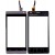 Touch Screen Digitizer For Spice Xlife 405 Grey By - Maxbhi Com