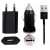3 in 1 Charging Kit for HTC Wildfire G8 with USB Wall Charger, Car Charger & USB Data Cable