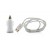 Car Charger for HTC One V CDMA with USB Cable
