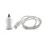 Car Charger for Milagrow M2Pro 3G Call 32GB with USB Cable