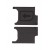 Sim Card Holder Tray For Sony Ericsson Xperia Z2 D6520 Black - Maxbhi Com
