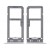 Sim Card Holder Tray For Samsung Galaxy S8 Silver - Maxbhi Com