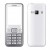 Full Body Housing For Samsung C3322 La Fleur White - Maxbhi Com