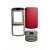 Full Body Housing for Samsung S3310 - Red & Silver