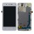 Lcd With Touch Screen For Lava A44 White By - Maxbhi Com