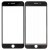 Replacement Front Glass For Apple Iphone 8 Plus Black By - Maxbhi Com