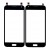 Replacement Front Glass For Samsung Galaxy E5 Sme500f Black By - Maxbhi Com