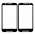 Replacement Front Glass For Motorola Moto E Dual Sim Xt1022 Black By - Maxbhi Com