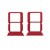 Sim Card Holder Tray For Oneplus 5t Red - Maxbhi Com