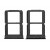 Sim Card Holder Tray For Oneplus 6 Black - Maxbhi Com