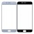Replacement Front Glass For Oppo R9 White By - Maxbhi Com