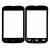 Replacement Front Glass For Micromax X853 White By - Maxbhi Com