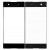 Replacement Front Glass For Sony Xperia Xa1 Black By - Maxbhi Com