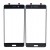 Replacement Front Glass For Nokia 6 64gb Black By - Maxbhi Com