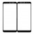 Replacement Front Glass For Samsung Galaxy A8 2018 Black By - Maxbhi Com