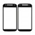 Replacement Front Glass For Motorola Moto E 2nd Gen Black By - Maxbhi Com