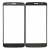 Replacement Front Glass For Lg Stylus 3 Black By - Maxbhi Com