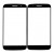 Replacement Front Glass For Moto M Black By - Maxbhi Com
