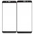 Replacement Front Glass For Zte Nubia Z18 Mini Black By - Maxbhi Com