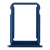 Sim Card Holder Tray For Xiaomi Mi 8 Se Blue - Maxbhi Com