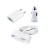 3 In 1 Charging Kit For Zte Blade V9 Vita With Wall Charger Car Charger Usb Data Cable - Maxbhi Com