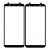 Replacement Front Glass For Samsung Galaxy J8 2018 Blue By - Maxbhi Com