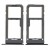 Sim Card Holder Tray For Samsung Galaxy Note 8 Grey - Maxbhi Com