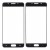 Replacement Front Glass For Samsung Galaxy A7 2016 Pink By - Maxbhi Com