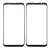 Replacement Front Glass For Meizu 16x Black By - Maxbhi Com