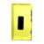 Back Panel Cover For Nokia Lumia 520 Yellow - Maxbhi Com