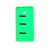 Back Panel Cover For Nokia Lumia 630 Green - Maxbhi Com