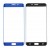 Replacement Front Glass For Samsung Galaxy S6 Edge Plus Blue By - Maxbhi Com