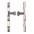 Volume Button Flex Cable For Xiaomi Mi 5c By - Maxbhi Com