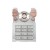 Keypad For Sony Ericsson W580 Pink Silver - Maxbhi Com