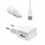 3 In 1 Charging Kit For Htc Desire 620g Dual Sim With Wall Charger Car Charger Usb Data Cable - Maxbhi Com