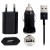 3 In 1 Charging Kit For Lg Nexus 5 With Wall Charger Car Charger Usb Data Cable - Maxbhi Com