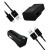 3 In 1 Charging Kit For Nokia Lumia 1320 With Wall Charger Car Charger Usb Data Cable - Maxbhi Com