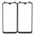 Replacement Front Glass For Motorola Moto G7 Black By - Maxbhi Com