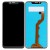 LCD with Touch Screen for Tecno Camon i2x Blue