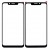 Replacement Front Glass For Tecno Camon I2x Black By - Maxbhi Com