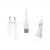 3 In 1 Charging Kit For Vivo Y89 With Wall Charger Car Charger Usb Data Cable - Maxbhi Com